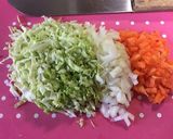 7ヶ月離乳食★キャベツうどん【冷凍保存】作り方2写真