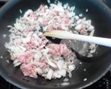 肉玉味噌そぼろ作り方1写真