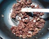 肉玉味噌そぼろ作り方3写真