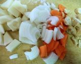 お手軽野菜の味噌汁作り方1写真