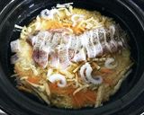 土鍋の炊きこみイカ飯作り方4写真