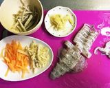 土鍋の炊きこみイカ飯作り方2写真