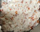 簡単材料2つ☆はんぺんと桜えびの小判焼き作り方1写真