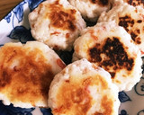 簡単材料2つ☆はんぺんと桜えびの小判焼き作り方4写真
