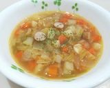 野菜たっぷり❤️簡単コンソメスープ♪作り方6写真