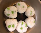 明太子の焼きおにぎり♡作り方4写真
