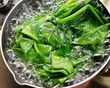 ほうれん草のバラけない茹で方作り方5写真