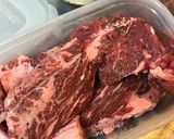 牛ステーキの葱胡麻まみれ ポン酢仕立て作り方1写真
