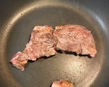 牛ステーキの葱胡麻まみれ ポン酢仕立て作り方4写真