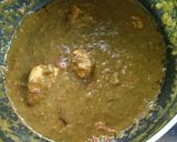 ほうれん草とチキンのグリーンカレー作り方16写真