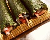 しめ鯖で博多巻風　巻き寿司作り方2写真