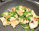 お弁当に！鶏もも肉とピーマンの明太子炒め作り方4写真
