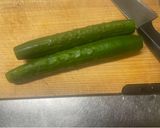 蛇腹きゅうりの練り梅和え作り方1写真