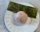 可愛いまん丸🩷海苔おにぎり（さるぼぼ）作り方2写真