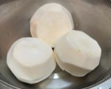 かぶと鶏ひき肉のコンソメ煮♪作り方1写真