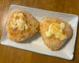 伸びる！ドリア風・香ばし焼きチーズキムチおにぎり作り方5写真