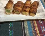 豚バラ肉のネギ巻き作り方4写真