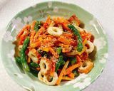 にんじんと竹輪のごまドレサラダ作り方10写真