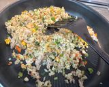 野菜たっぷり梅風味チャーハン作り方8写真