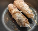 肉巻きチーズおにぎり作り方9写真