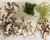 香ばしきのこのワンパンパスタ作り方1写真