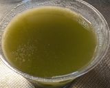 練乳がけGreen Juice Jelly!作り方2写真