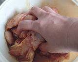 ウチの鶏唐揚げ(油少なめ揚げ焼き)作り方5写真