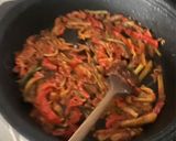 メディテラーニャ風トマト味夏野菜炒め作り方5写真