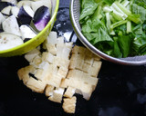簡単！厚揚げと茄子の卵とじ作り方1写真