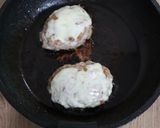 チーズナポリタンハンバーグ作り方14写真