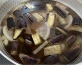 茄子と大根の味噌汁作り方3写真