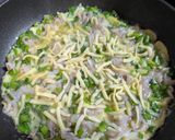 イカゲソとニラチーズのチヂミ風〜*作り方3写真