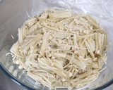 レンジで2分半！えのきのおかかマヨ和え作り方1写真