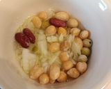カレールー&レンジで簡単!サラダ豆のカレースープ作り方1写真