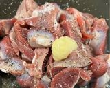 砂肝炒め作り方3写真