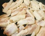 鶏肉と大根のあまから赤味噌＆生姜炒め作り方2写真