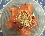 トマトの塩昆布和え作り方7写真