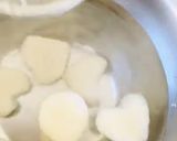 バレンタインとうふ白玉お汁粉作り方4写真