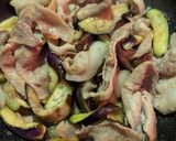 簡単★昼食!「茄子と豚こま肉の炒めもの」作り方4写真