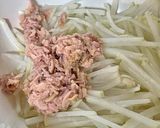 超簡単！味付け不要！ ツナの大根餅作り方4写真