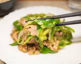 豚肉とピーマンとキャベツの炒めもの作り方11写真