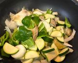 【簡単作り置き副菜】ツナと夏野菜のバター焼き作り方3写真