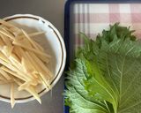 新生姜と大葉で爽やか！肉巻きトンカツ作り方1写真