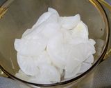 豚肉と大根としめじと長ネギの炒め物作り方1写真