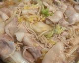 えのきと豚バラ白菜のうま煮作り方8写真