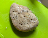 エノキダケと蒸し鶏のハンバーグ作り方3写真
