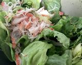 レタスときゅうりとカニのマヨネーズサラダ作り方2写真