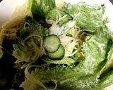 レタスときゅうりとカニのマヨネーズサラダ作り方4写真
