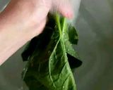 ほうれん草のバラけない茹で方作り方1写真