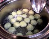 つるりん♢お豆腐.白玉粉♢翡翠団子♢作り方5写真